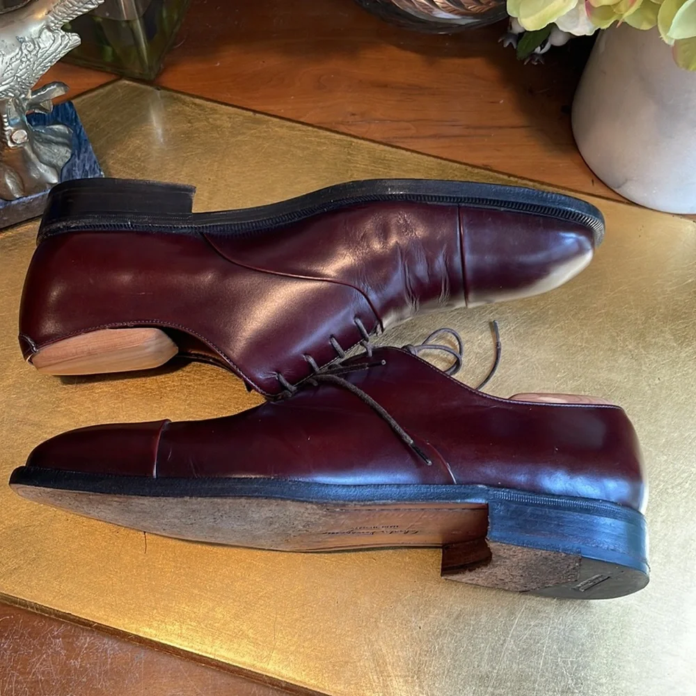 Salvatore Ferragamo Cap-Toe Oxfords